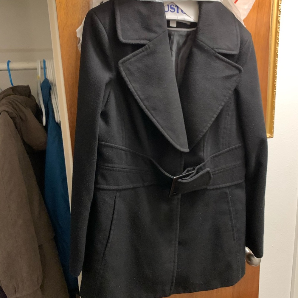 Cute Jessica Simpson peacoat